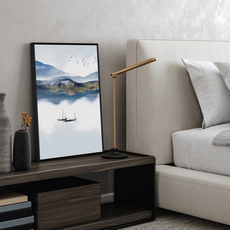 映像山间II-卧房挂画/客厅/商业空间/玄关/装饰画/自然/山间/山水 - 海报/装饰画/版画 - 棉．麻 透明