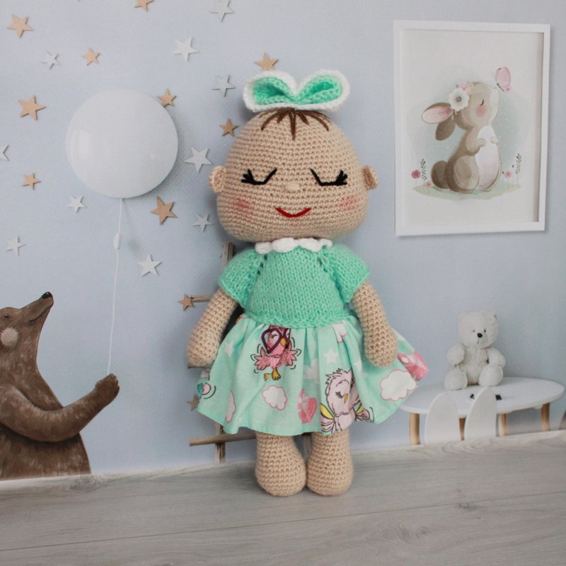 Sleepy baby doll, Sleeping doll, soft sleeping doll - 玩具/玩偶 - 其他材质 
