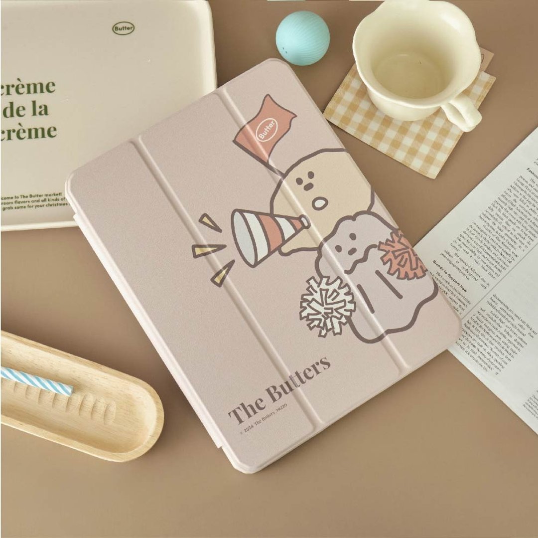The Butters啦啦队强悍磁吸iPad三折保护壳 - 手机壳/手机套 - 塑料 多色