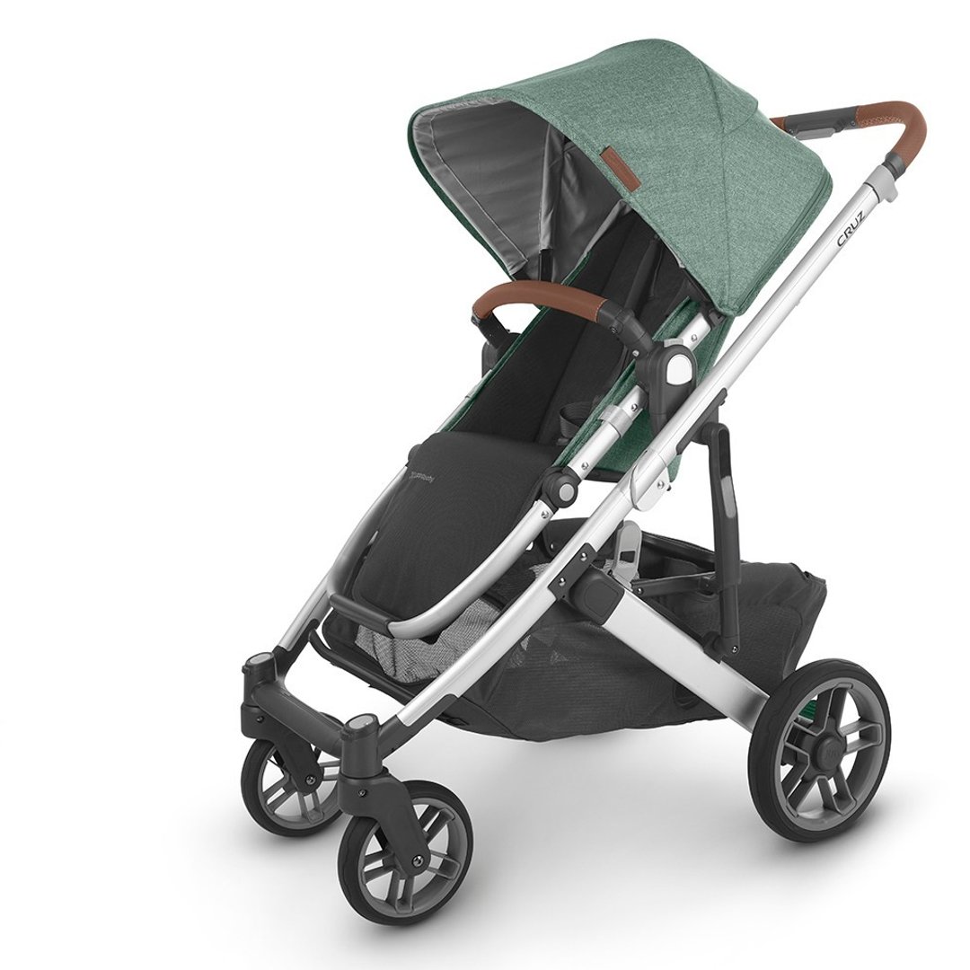 台湾宅配【原厂赠礼】【UPPAbaby】CRUZ V2 酷炫顶级推车-亚麻绿 - 婴儿车/手推车 - 其他材质 绿色