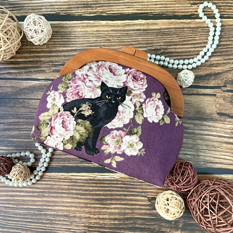 神秘的猫 木口金包 斜背包 - 侧背包/斜挎包 - 其他材质 多色