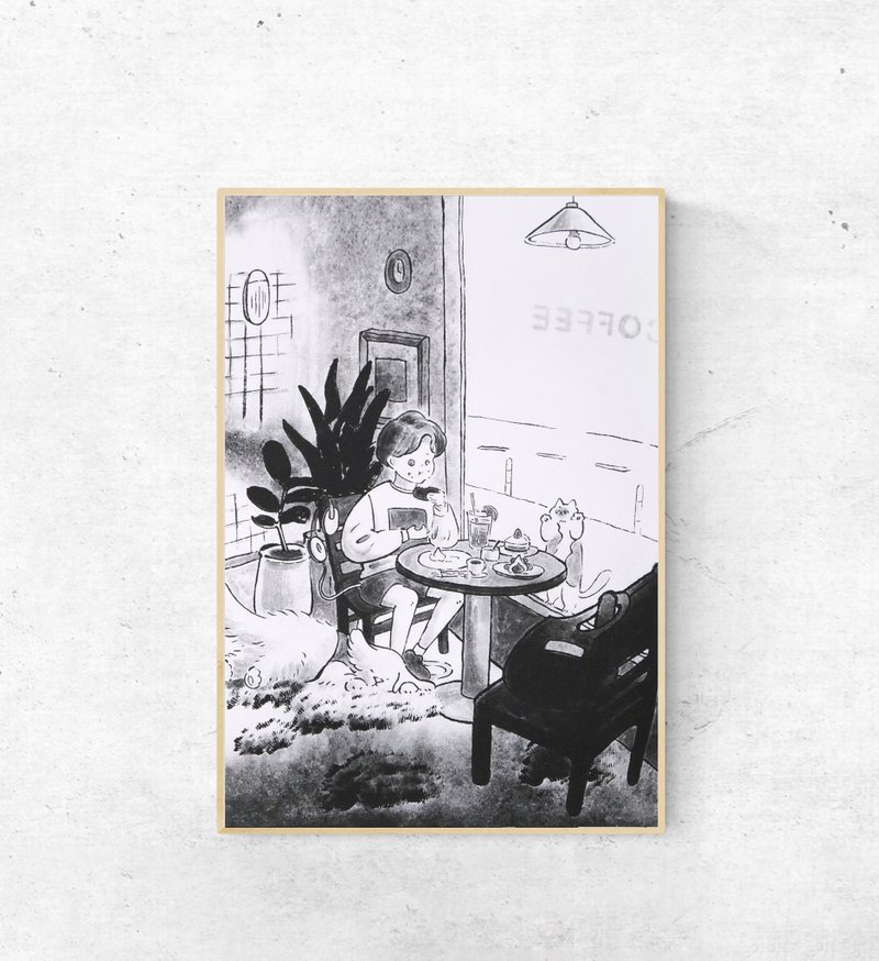 咬一口下午时光 - A3海报 - 海报/装饰画/版画 - 纸 