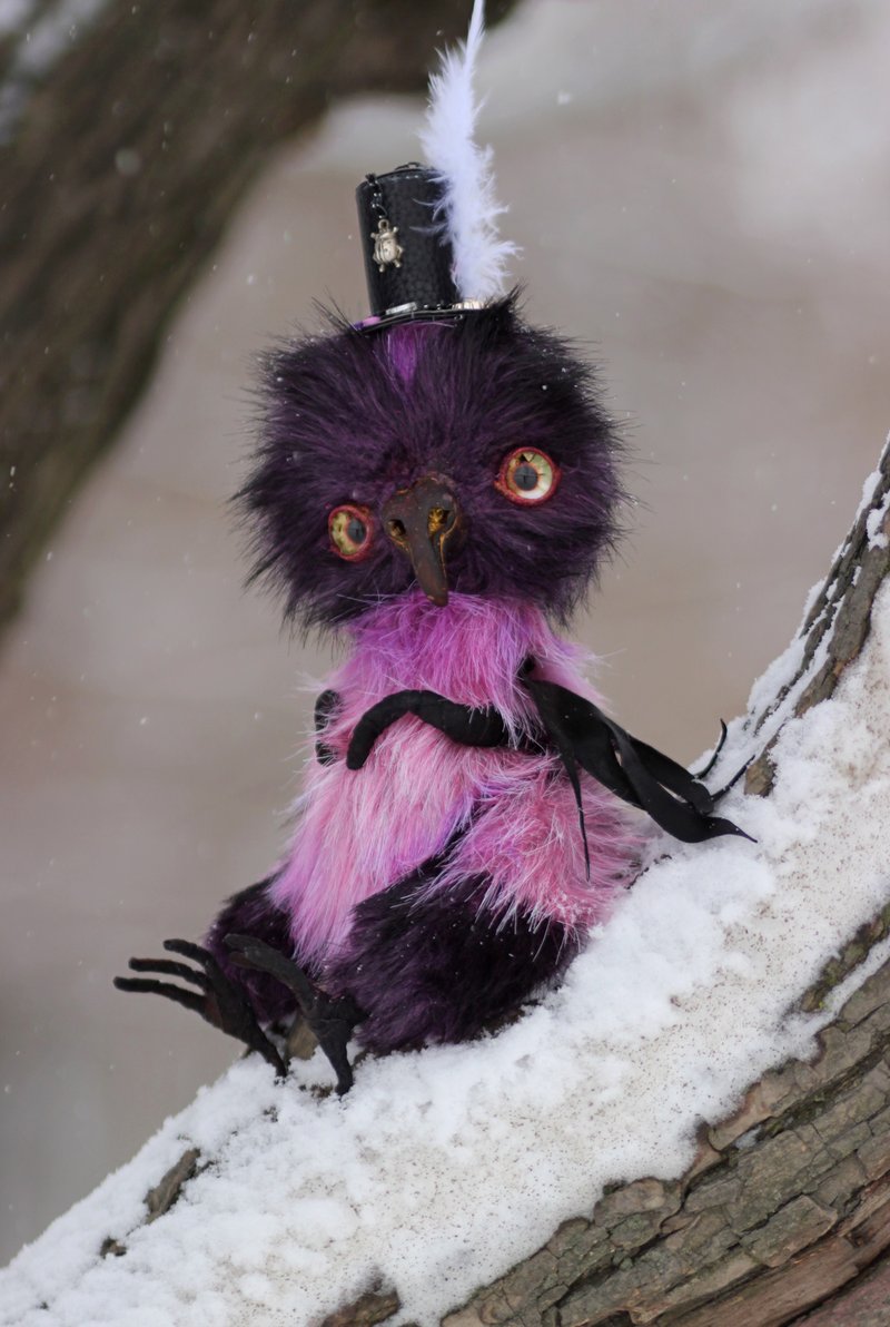 鸟阿不思 - 玩偶/公仔 - 其他材质 紫色