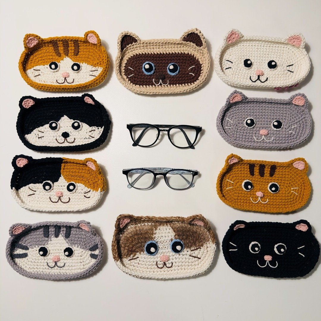 【Take Me Home】猫咪眼镜伴侣 - 收纳用品 - 其他材质 