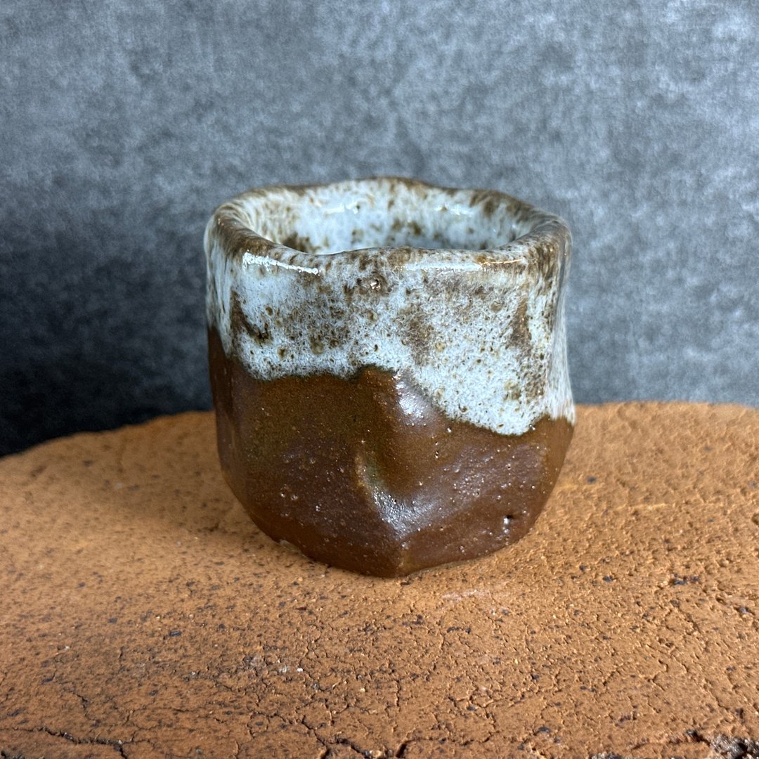 台湾名家杨晴晴【Handmade Cup】手作釉变杯14 - 其他杯子 - 陶 咖啡色