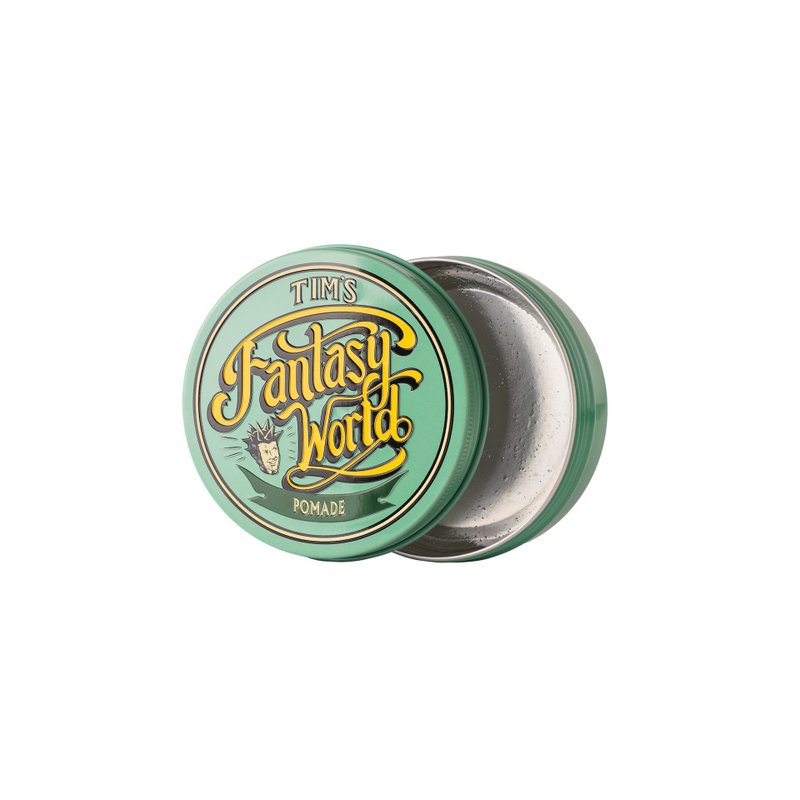 Fantasy World Pomade 绿罐 水凝发蜡 100g - 男性清洁护肤品 - 其他材质 