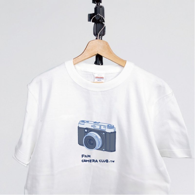 复古底片相机 T-shirt | VINTAGE CAMERA CLUB.TW | A047 - 男装上衣/T 恤 - 棉．麻 多色