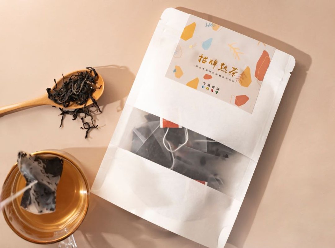 【普洱茶包】招牌熟茶(普洱熟茶) 8入体验包 30入经济包 温润熟香 - 茶 - 新鲜食材 咖啡色