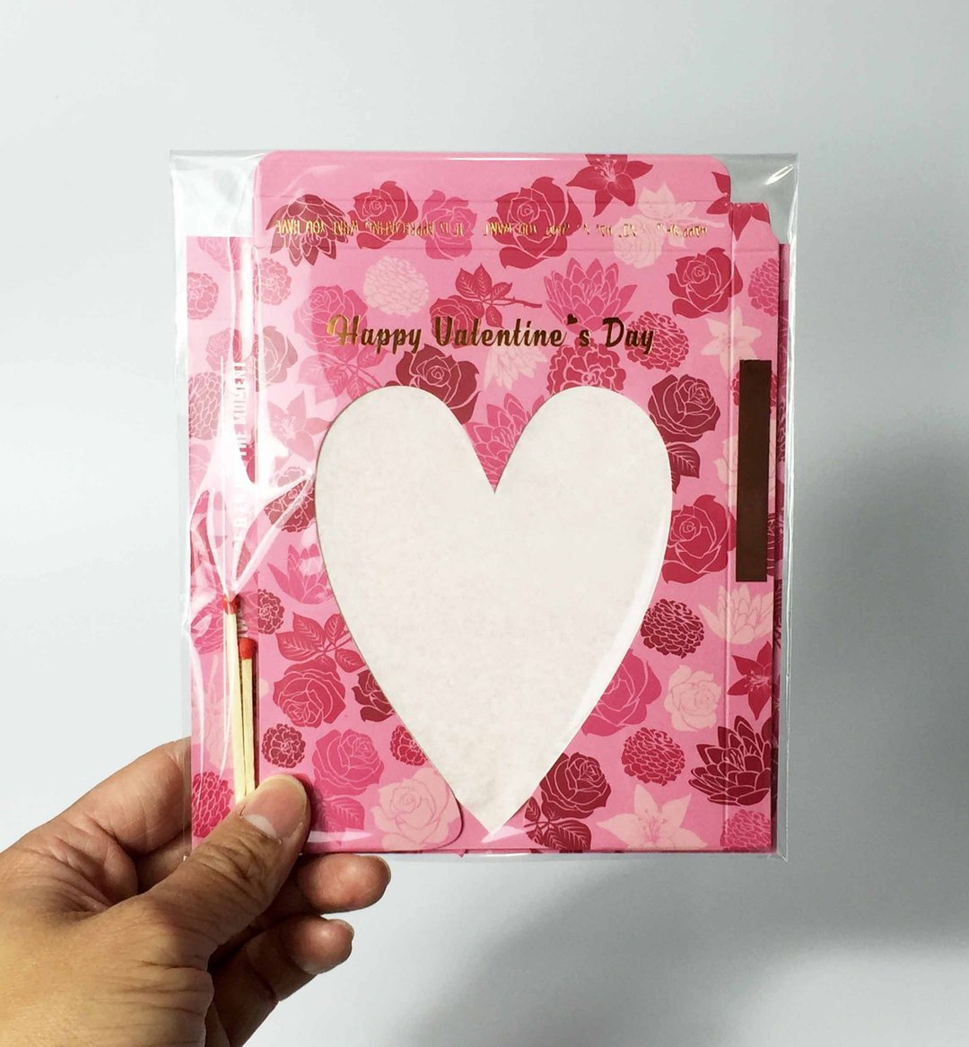 点火情人卡片 - Valentine - 卡片/明信片 - 纸 