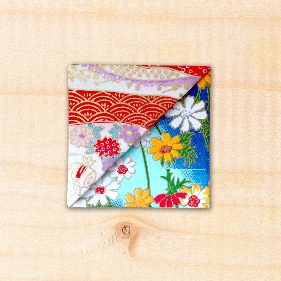 花角-精致手工和纸书签-书签-bookmark#006 - 书签 - 纸 红色