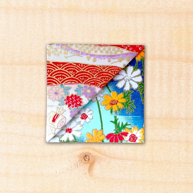 花角-精致手工和纸书签-书签-bookmark#006 - 书签 - 纸 红色