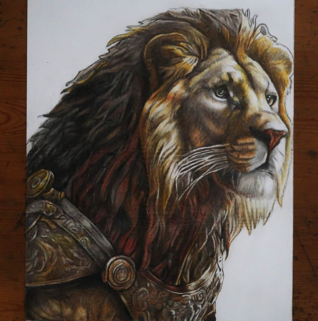 1.狮子画(上架作品)  2.定制画  3.缩时摄影 - 订制画像 - 纸 咖啡色