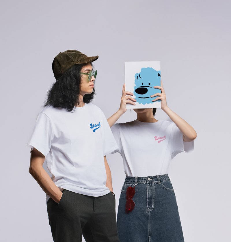 well 经典款 T 恤-(男女同款) - 女装 T 恤 - 棉．麻 白色