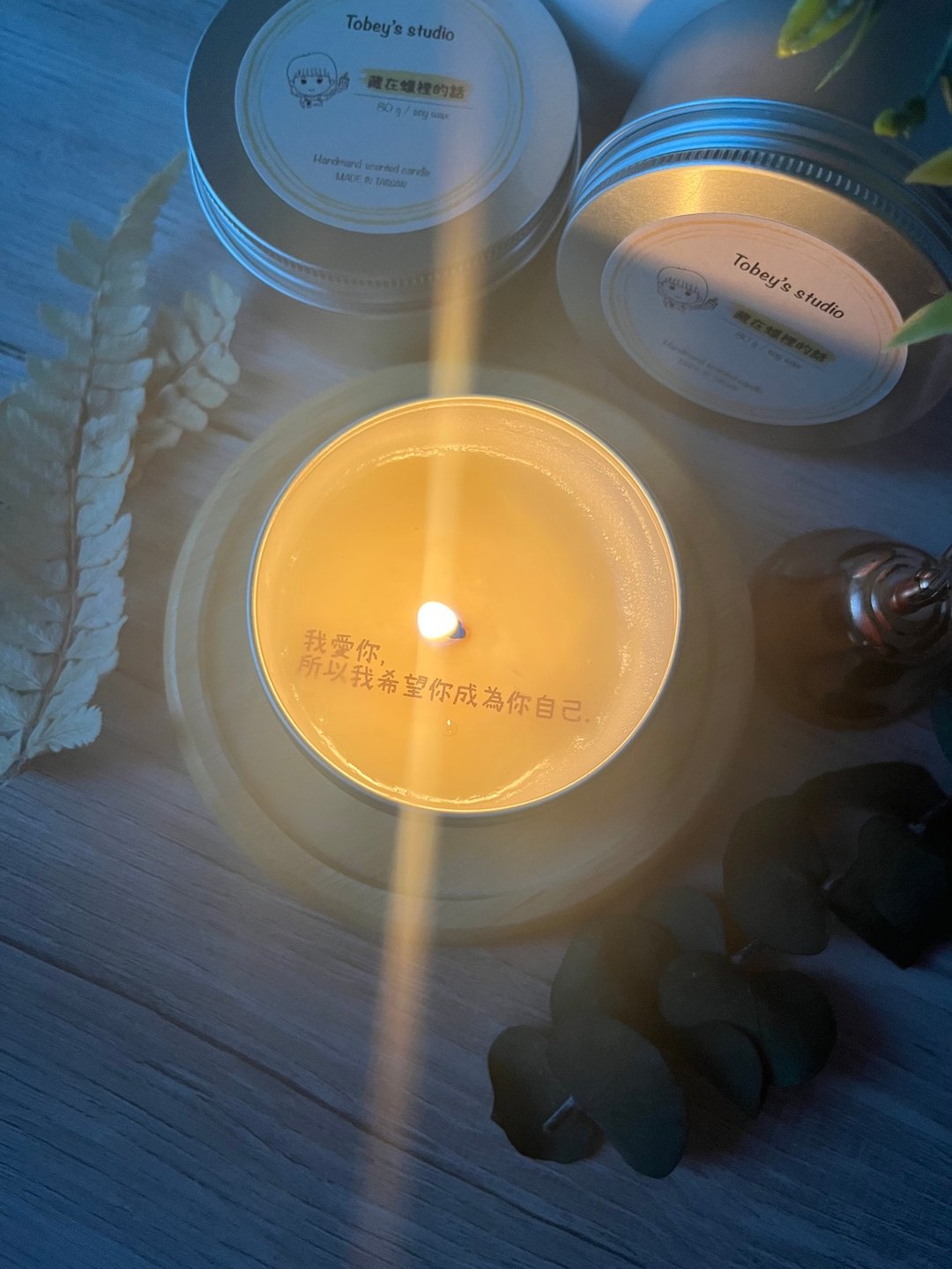 托比好蜡 | 藏在蜡里的话 告白蜡烛 消息蜡烛 藏字蜡烛 定制蜡烛 - 蜡烛/烛台 - 蜡 