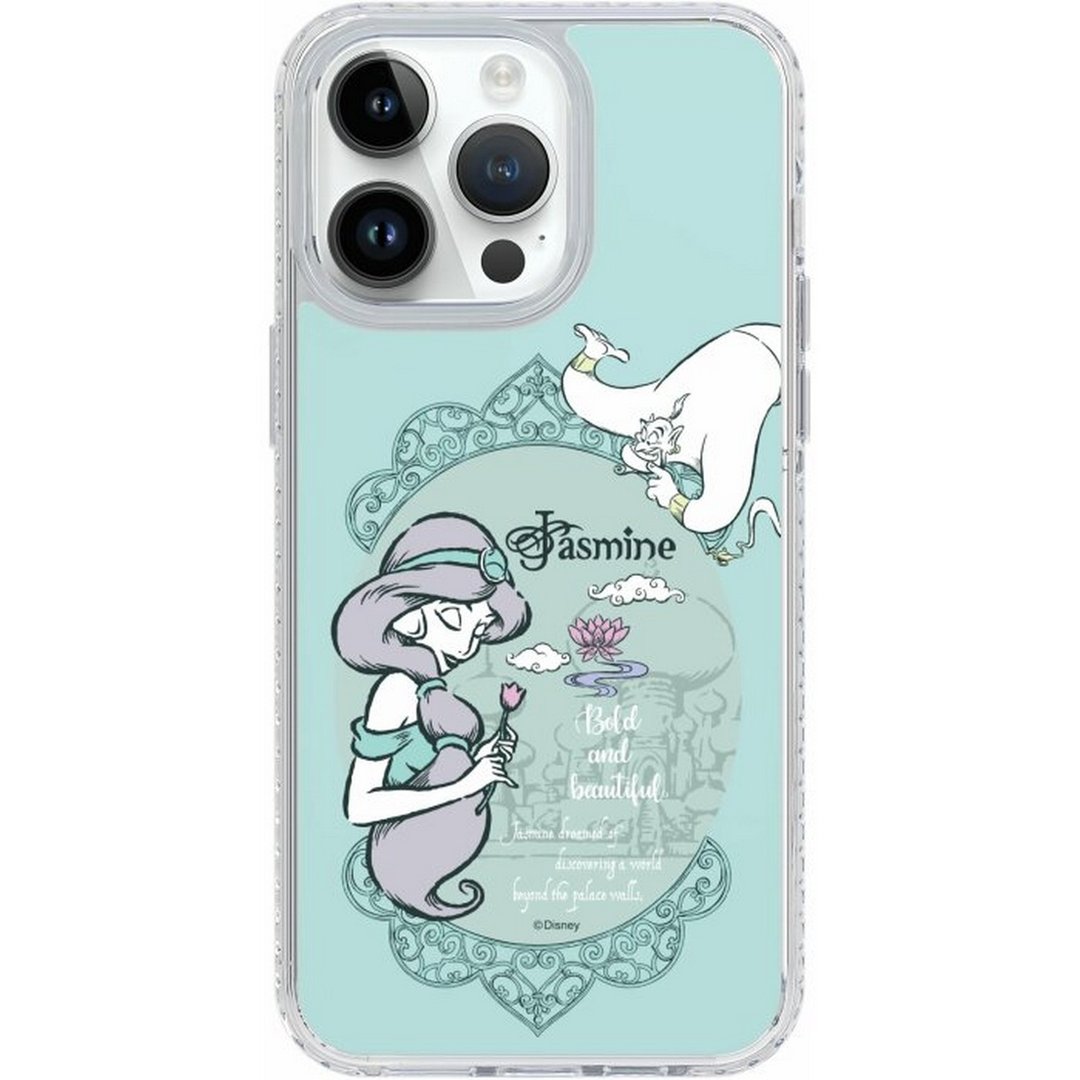 迪士尼茉莉公主 iPhone 16 Samsung S25气垫/标准/镜面手机壳 - 手机壳/手机套 - 塑料 多色