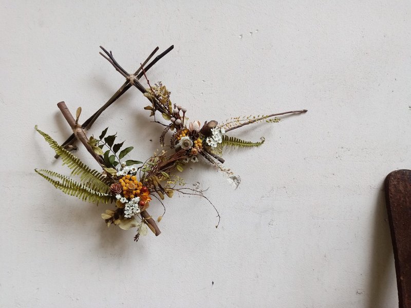 【在线】在家安心手作 /手绑花框/含材料包、教学影片/安心出货 - 植栽 - 植物．花 