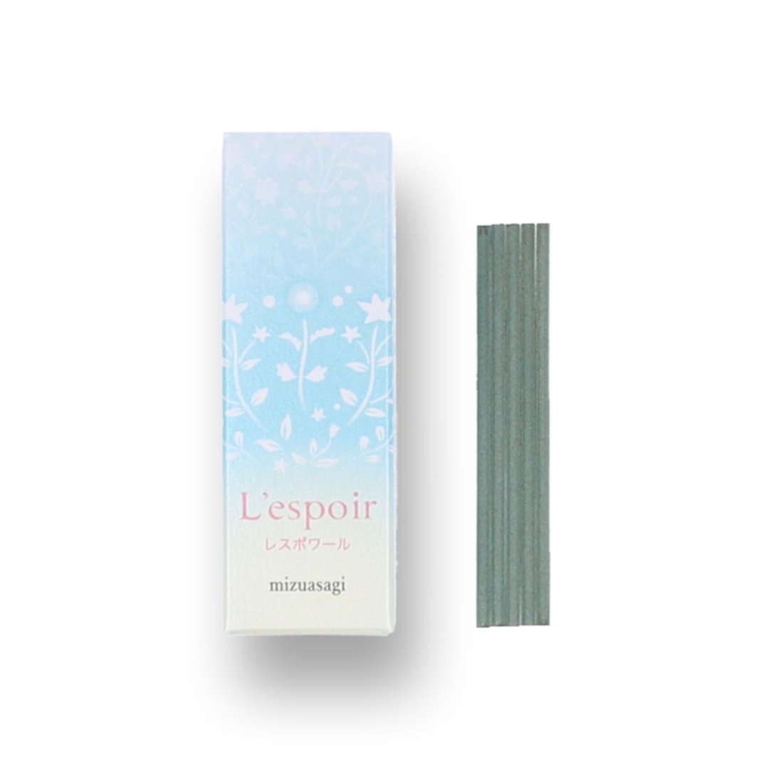 松荣堂 L'espoir【希望系列】之 Mizuasagi 水浅葱 线香 (附香台) - 香薰/精油/线香 - 浓缩/萃取物 