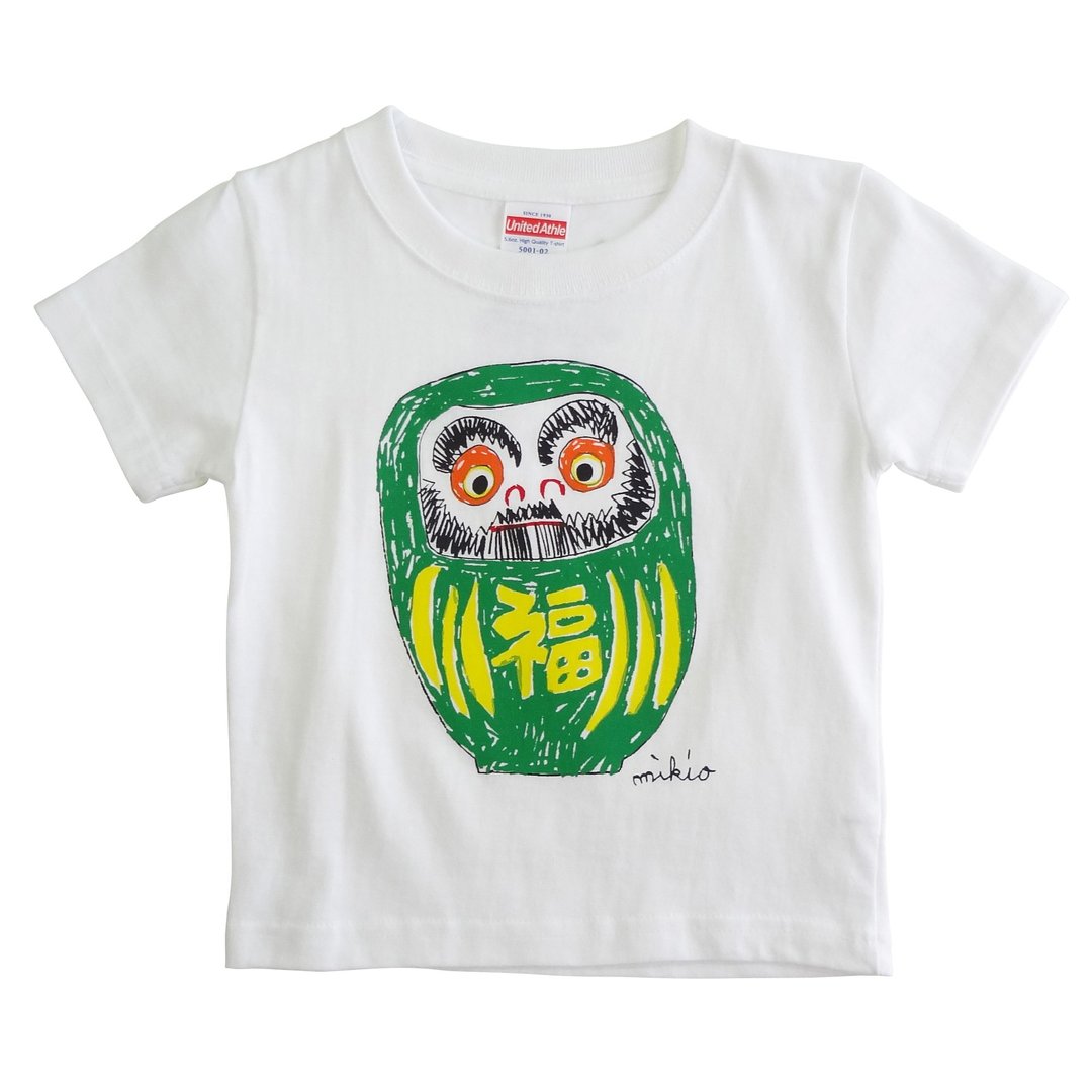 达摩 婴幼童 T恤 Green 80 90 100 110 120 130 140 150 160 - 童装上衣 - 棉 绿色