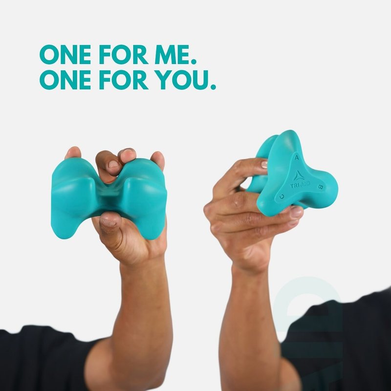 Tri-Aid 急救三角 肌筋膜舒缓按摩器 深湖蓝*2个【2入组合】 - 运动/健身用品 - 硅胶 蓝色