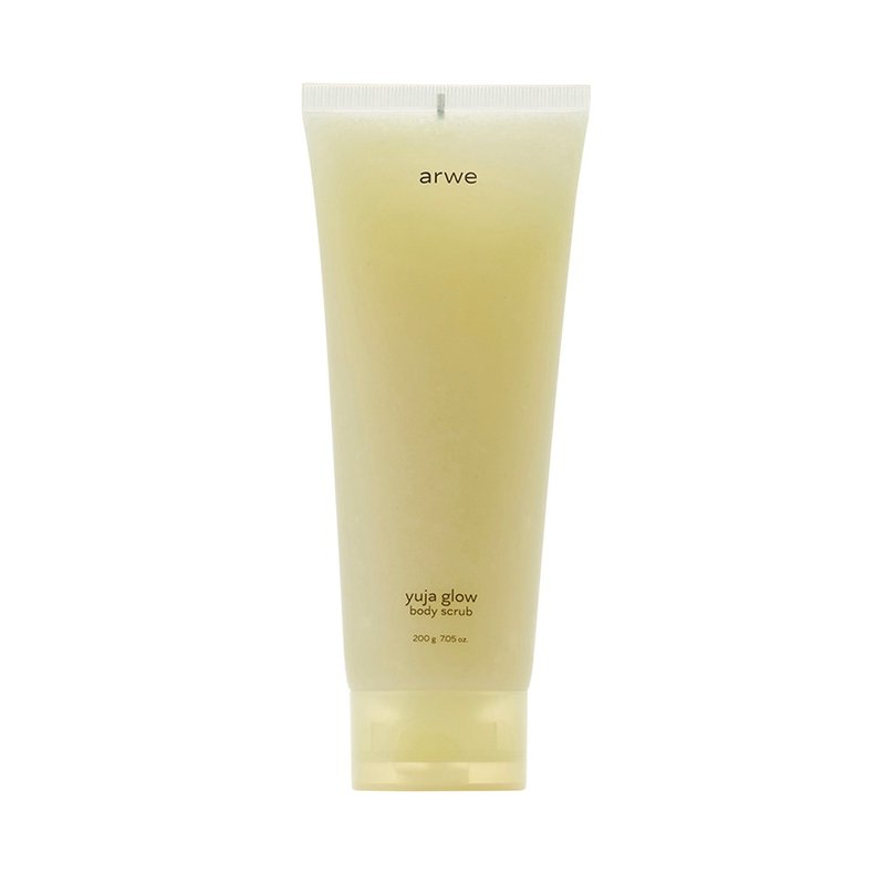 韩国 arwe | glow 柚子光采身体磨砂膏 - 沐浴用品 - 浓缩/萃取物 金色