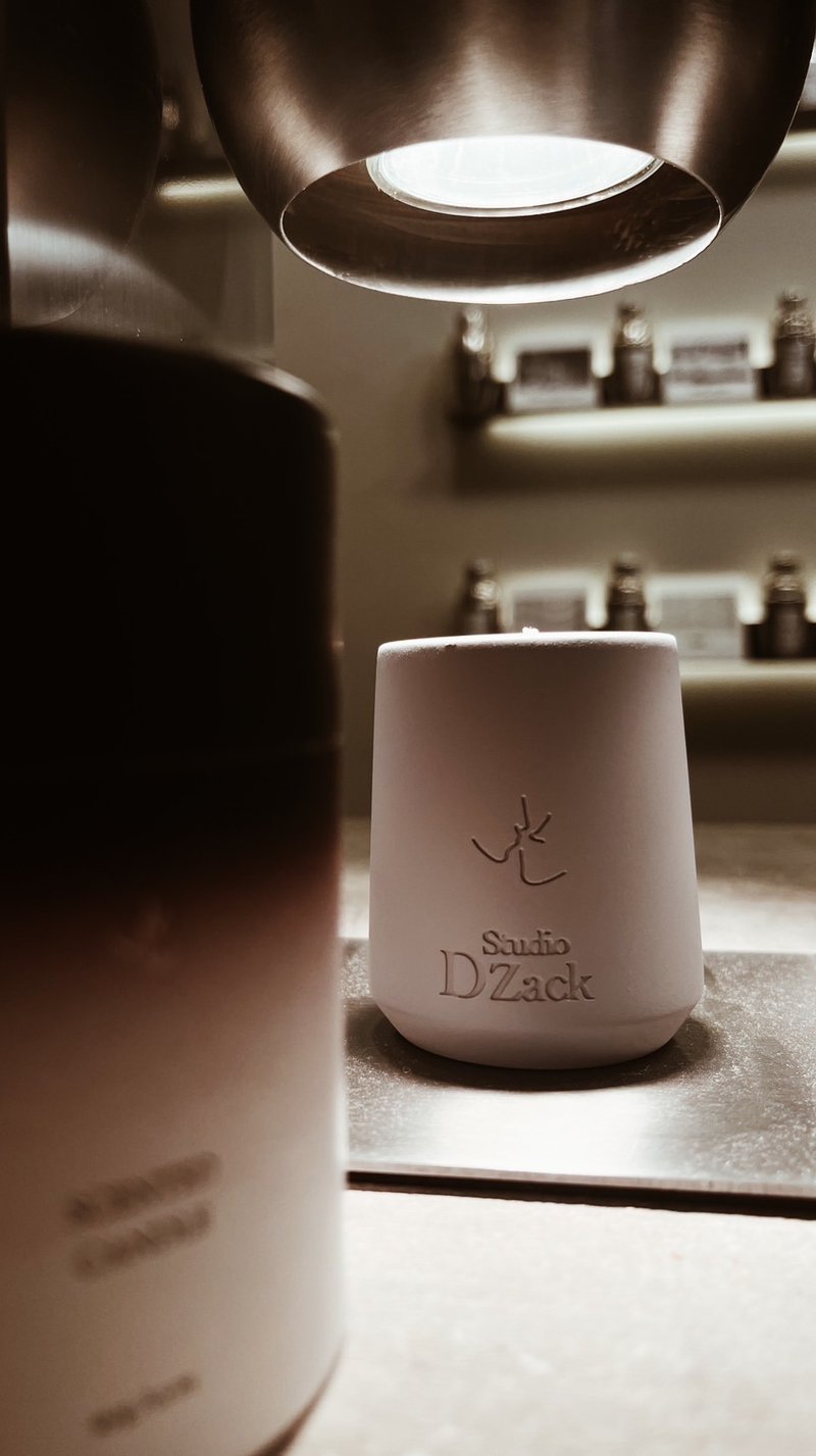 D Zack  Studio 香氛蜡烛-45g - 香薰/精油/线香 - 蜡 灰色