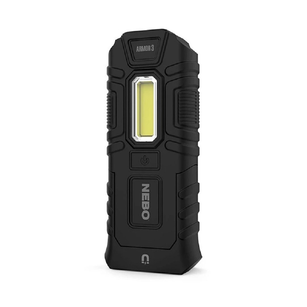 Armor 3 抗冲击防水漂浮三段调光手电筒 - 露营用品 - 其他金属 黑色