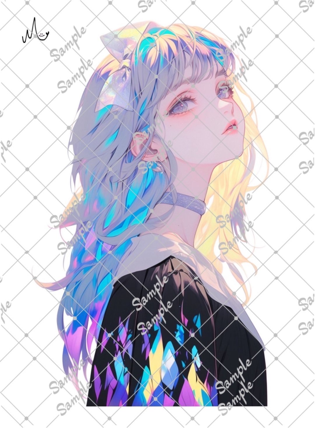 原创人物贴纸 8月新品 - 贴纸 - 纸 