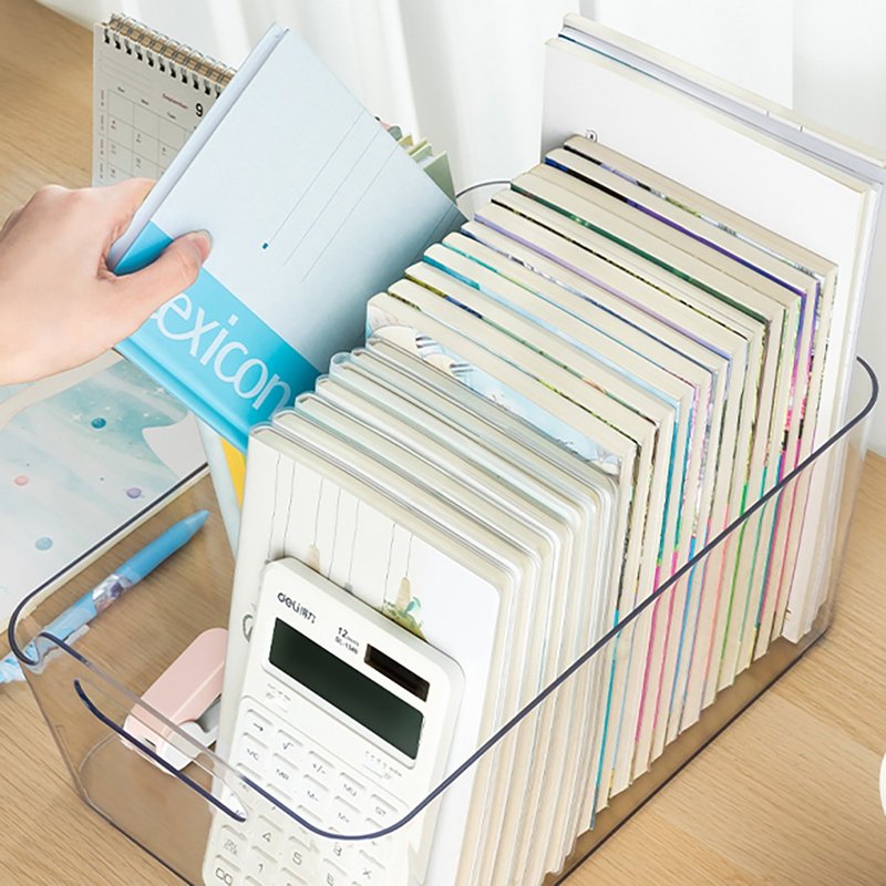 得力Deli收纳整理手提盒/PK109/三种规格/透明【超取限购1个】 - 收纳用品 - 塑料 透明