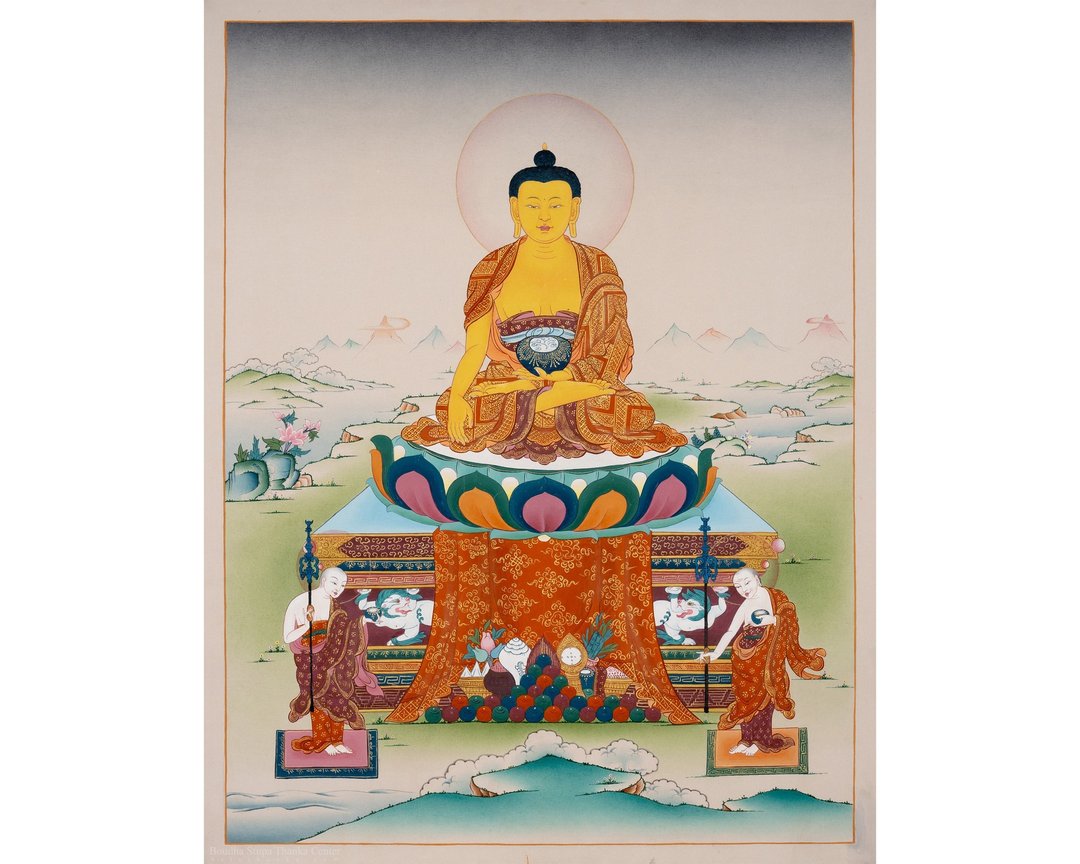 释迦牟尼的智慧唐卡 - 墙贴/壁贴 - 其他材质 多色