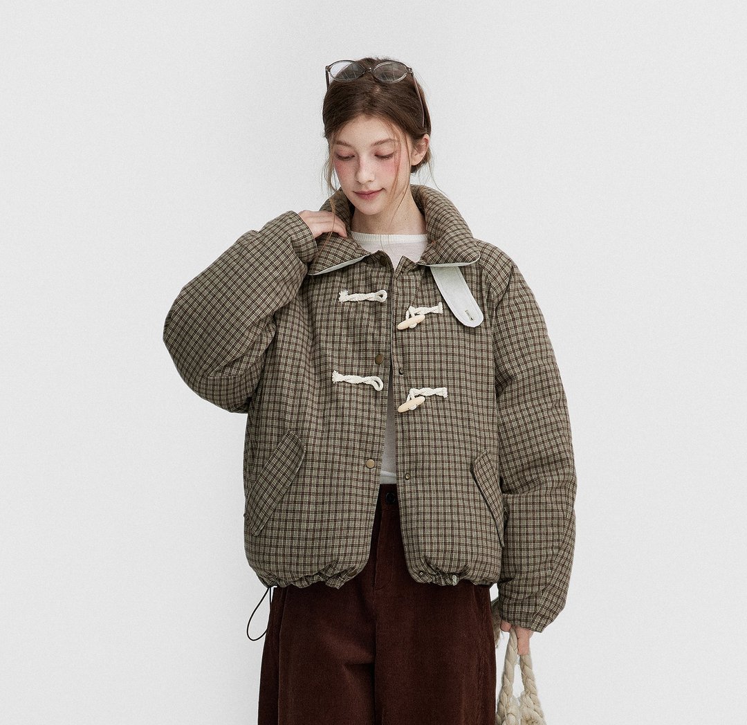 冰岛海盐 / 牛角扣羽绒服外套 / 90白鸭绒 / 双面穿 - 女装休闲/机能外套 - 其他材质 多色