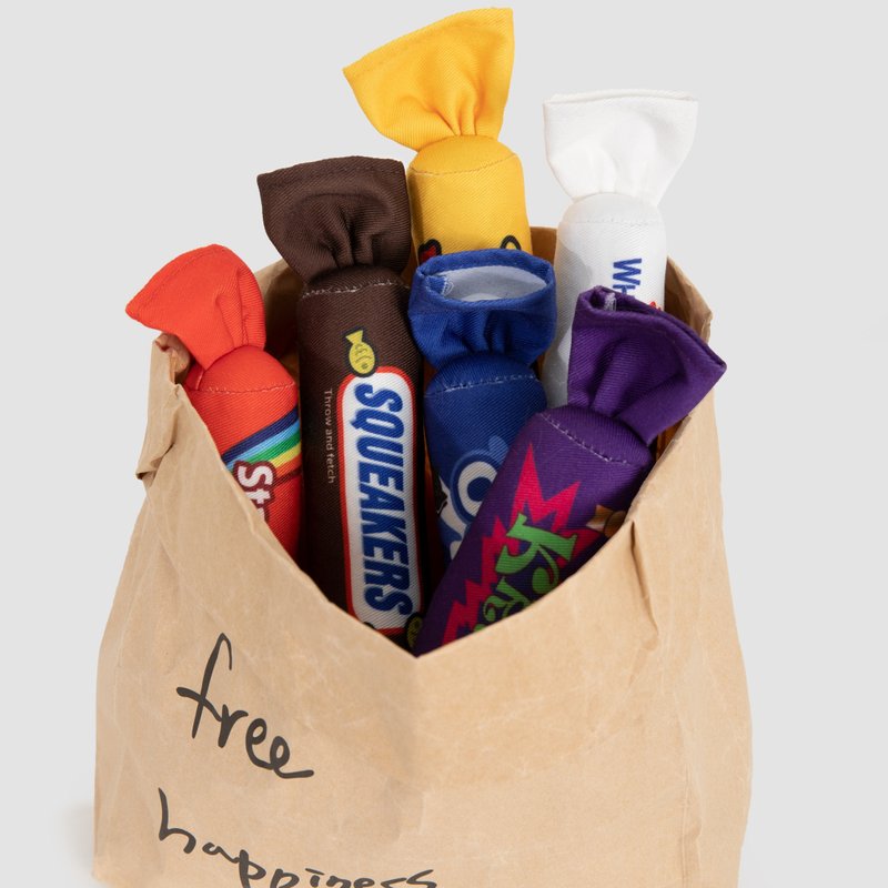 【HiDREAM】貓薄荷糖果玩具 磨牙耐咬自嗨解悶逗貓棒 - 玩具 - 棉．麻 多色