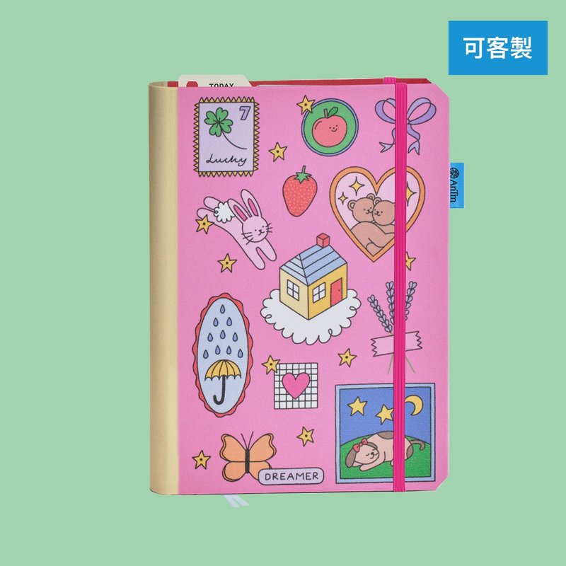 【定制化礼物】贴纸收藏家 客制化笔记本 - 笔记本/手帐 - 纸 