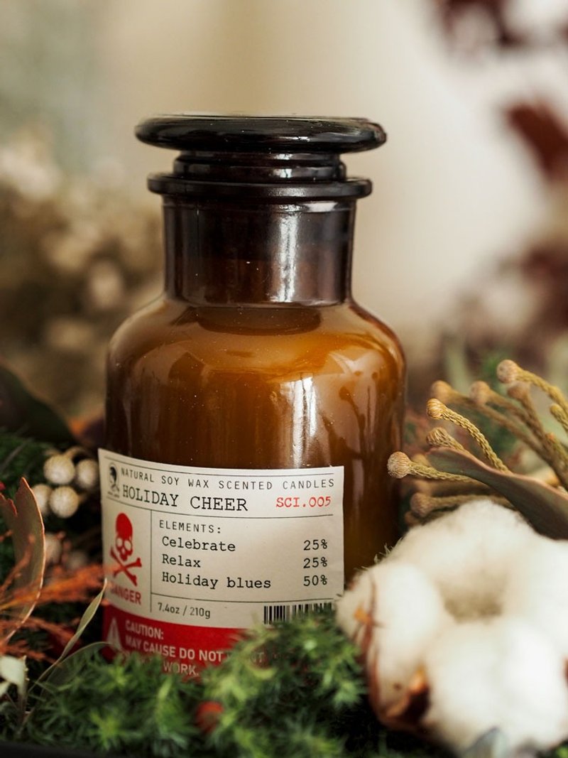 危险实验室香氛蜡烛-5款 - 蜡烛/烛台 - 其他材质 