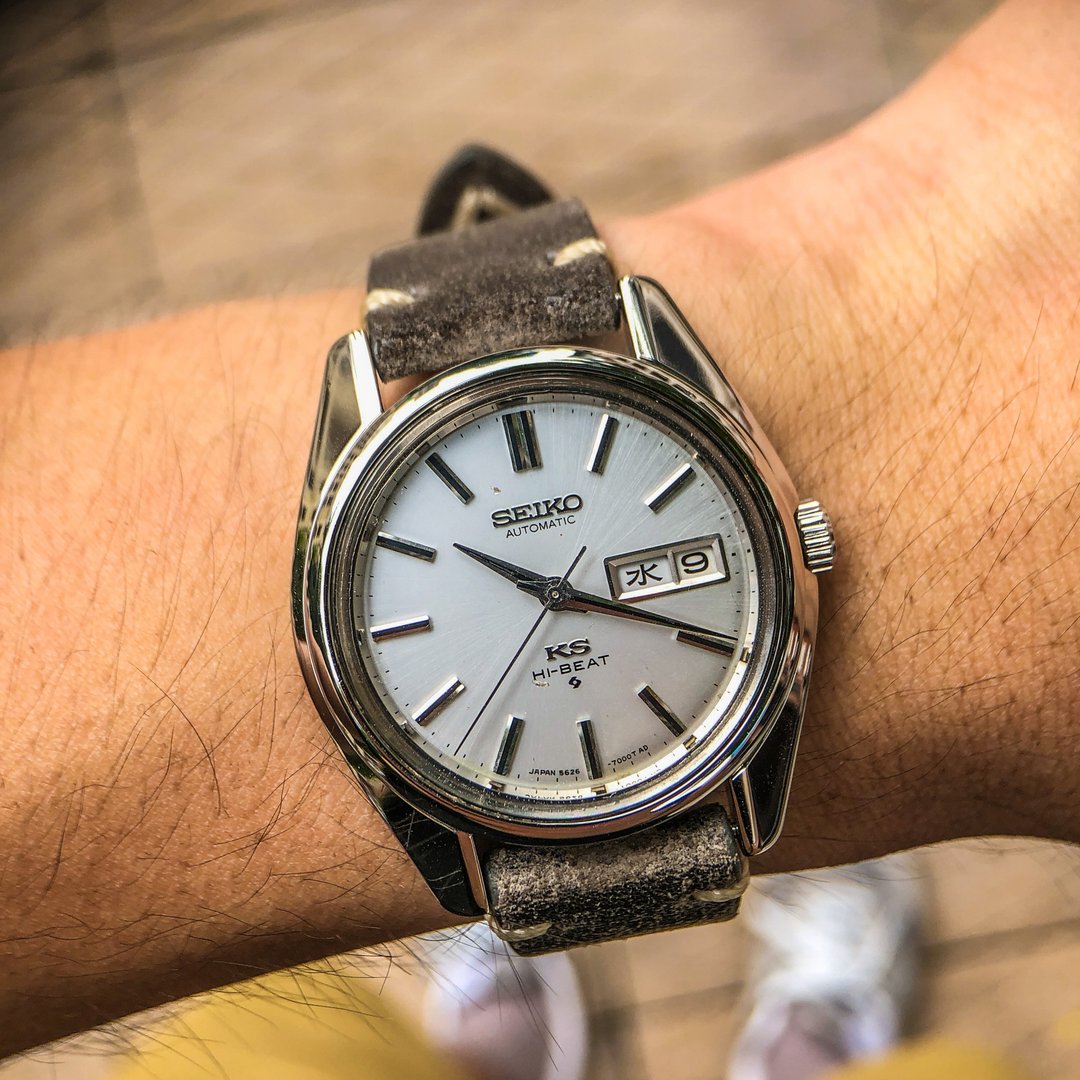 精工 古董表 Vintage Watch King Seiko 5626-7000 已抹油 - 男表/中性表 - 不锈钢 银色