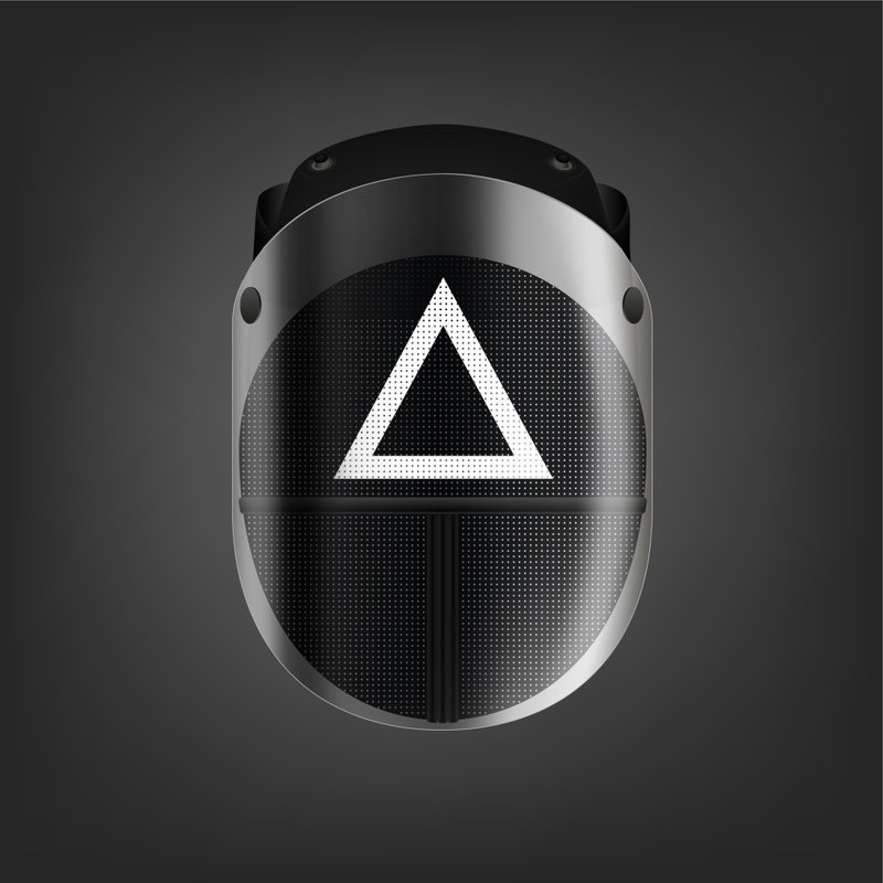 VISORshield 防疫面罩 SQUID - Triangle - 其他 - 塑料 