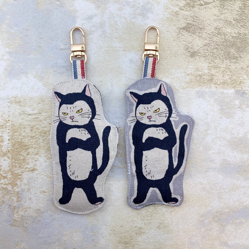 猫咪—吊饰/钥匙圈/行李吊牌/书包辨识 - 吊饰 - 棉．麻 