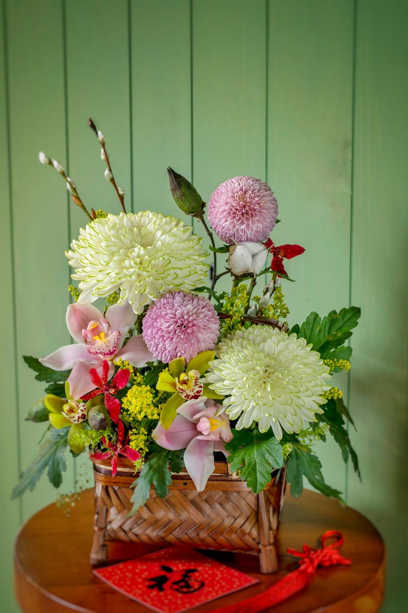 新春花篮 花艺体验特别课 - 植栽 - 植物．花 