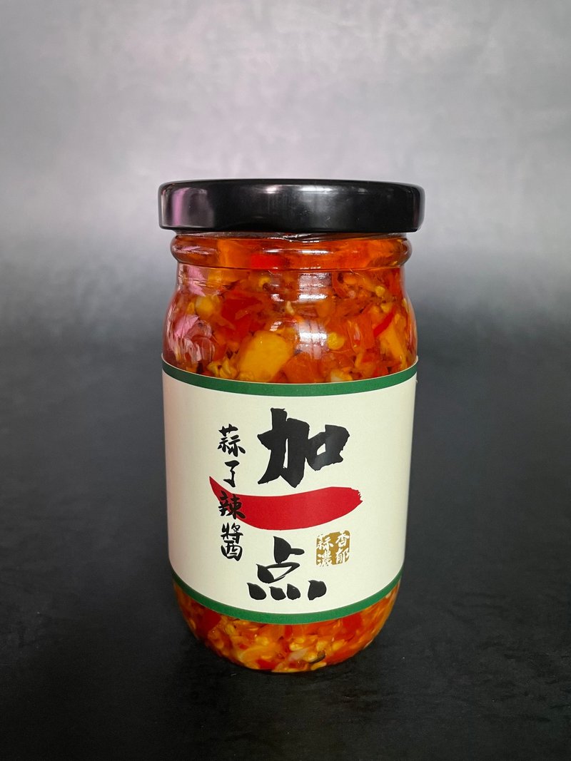 加一点 蒜了辣酱 230g 蒜蓉辣椒酱 蒜泥 蒜了啦蒜头蒜蓉酱沾酱 - 酱料/调味料 - 玻璃 