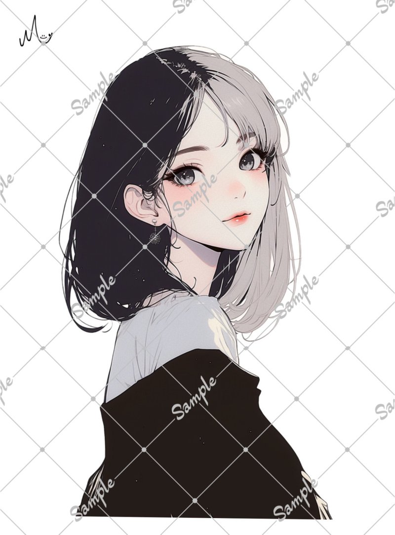 原创人物贴纸 - 贴纸 - 纸 