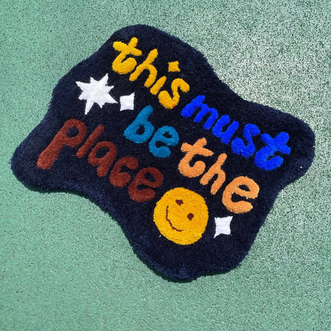 新居入伙新婚礼物之选 -  This must be the place 挂毯 - 墙贴/壁贴 - 棉 蓝色