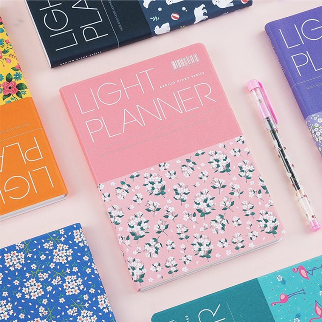 ARDIUM 2017 Light Planner 行事历\手帐 - 笔记本/手帐 - 纸 粉红色