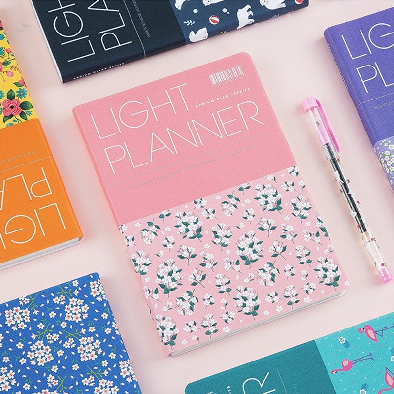 ARDIUM 2017 Light Planner 行事历\手帐 - 笔记本/手帐 - 纸 粉红色