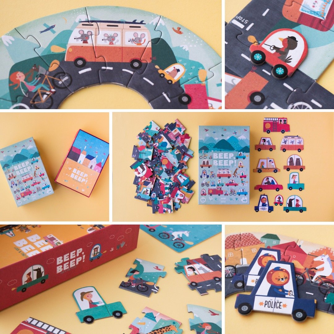 Londji-城市奇遇拼图 (西班牙原装) - 玩具/玩偶 - 纸 