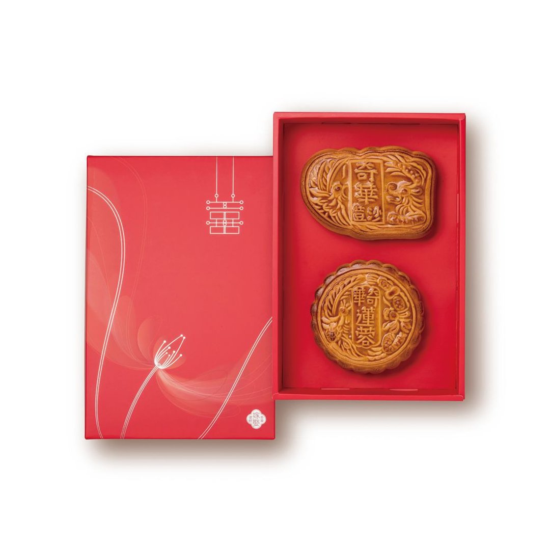 奇华饼家-龙凤对饼-一组10盒 - 手工饼干 - 其他材质 红色
