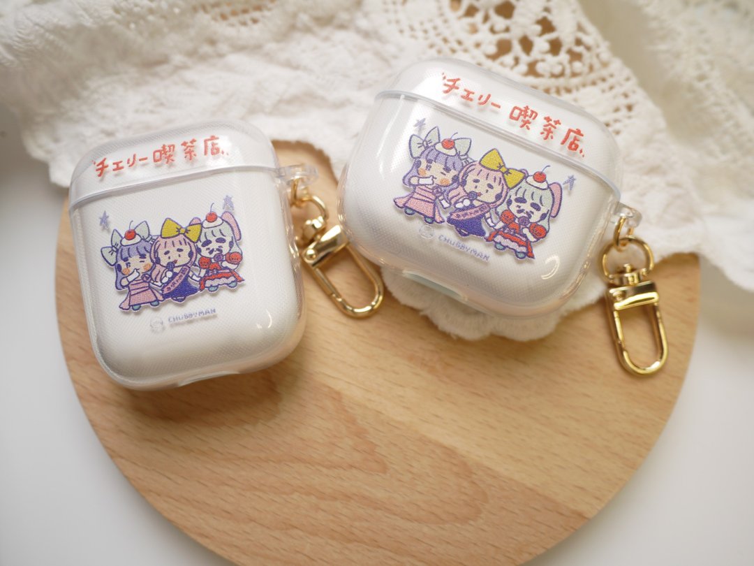 昭和女明星  AirPods 耳机 保护套  1.2 / Pro / 3代 - 数码小物 - 塑料 绿色