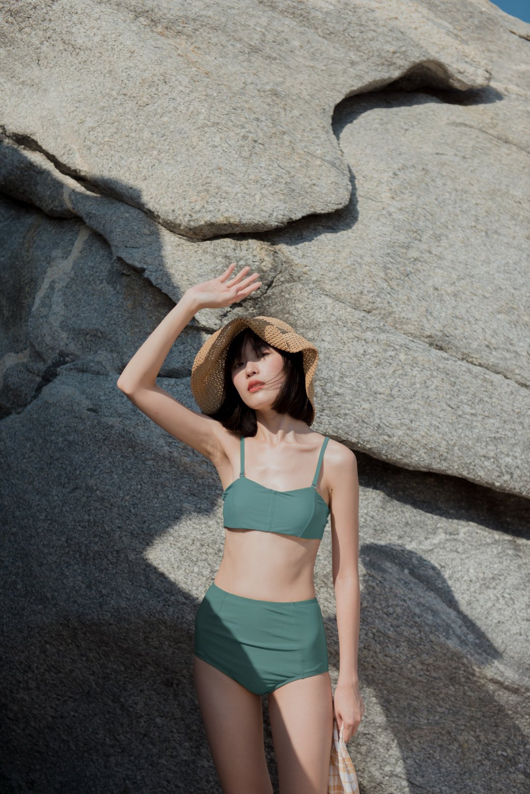 TOKKI 两件式比基尼泳衣 - 薄荷绿 - 女装泳衣/比基尼 - 其他材质 绿色