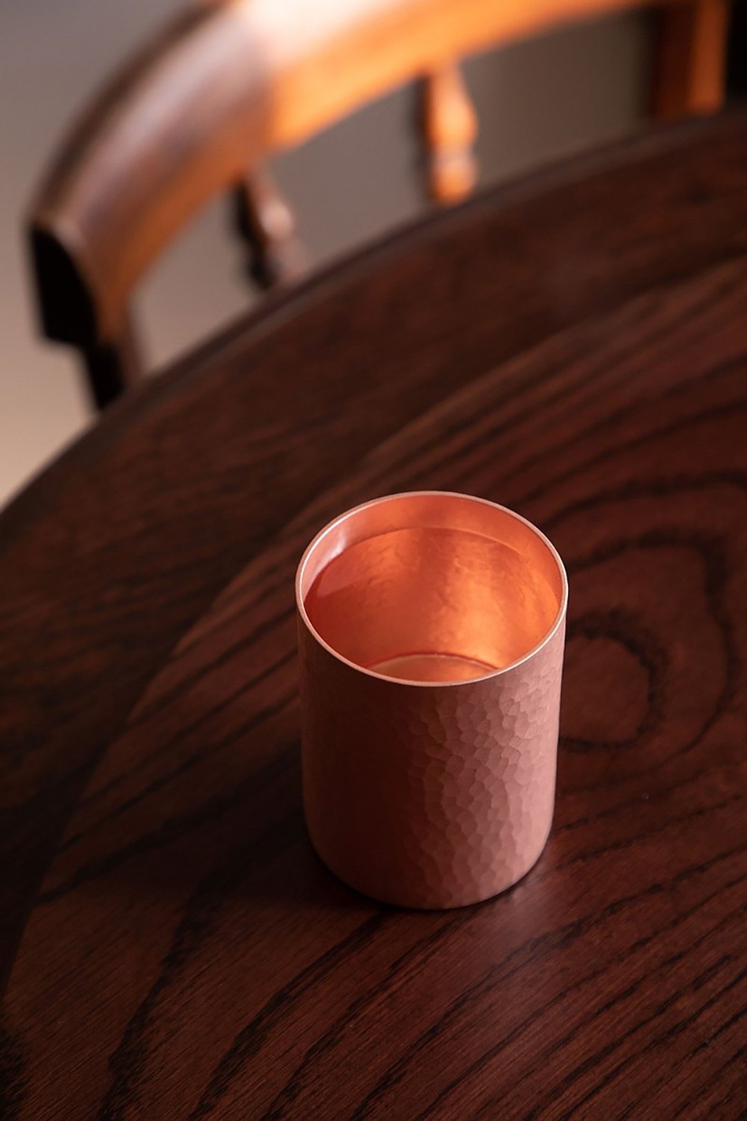 180ml冷饮杯  手工制作锻敲锤理红铜 - 其他杯子 - 其他金属 