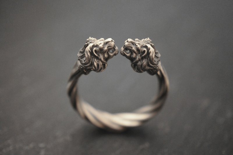 925 Silver La puissance Ring (MW R1048) - 戒指 - 纯银 银色