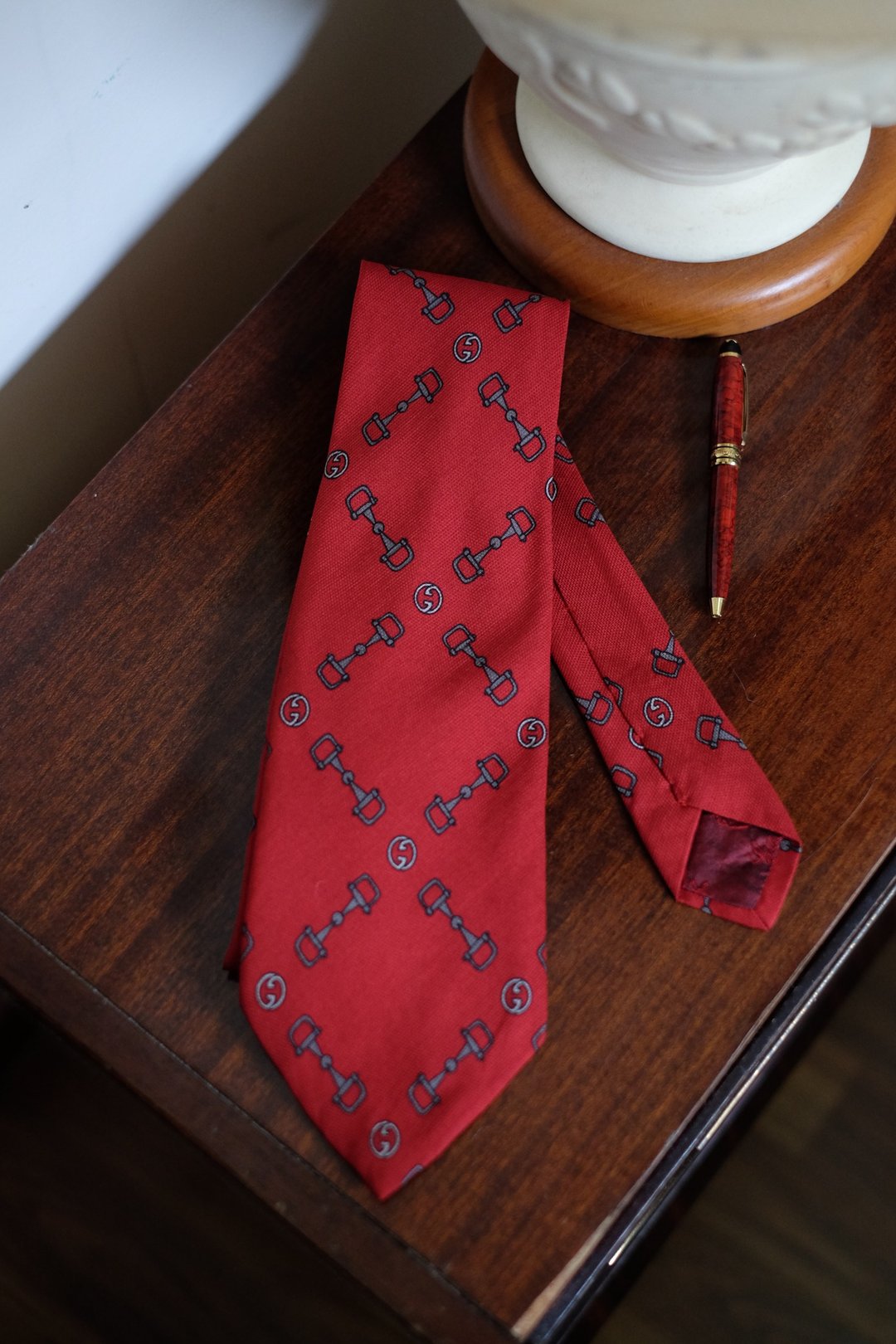 Vintage Gucci Luxury Tie - 领带/领带夹 - 丝．绢 