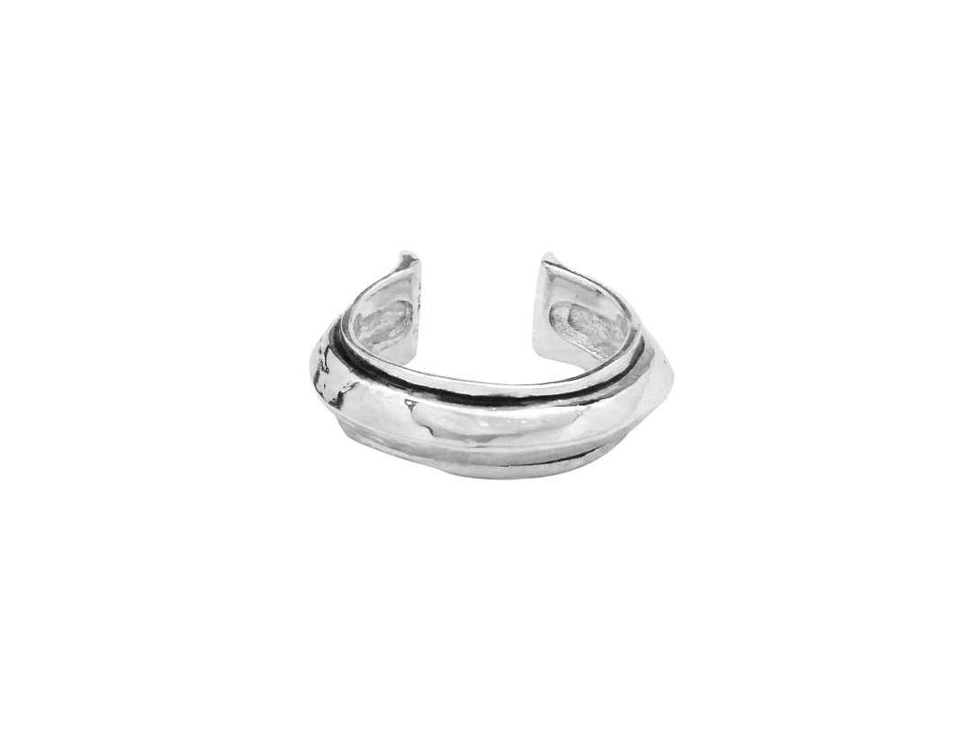 Ma Lai Tao earring - 戒指 - 其他金属 银色